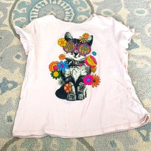 Old Navy kitten tee